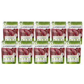 Super Rafi Wet Dog Food with Venison and Duck Hearts, 12 x 400 g Set