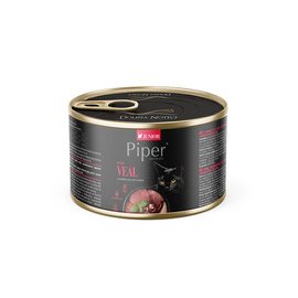 Piper Animals Junior Wet Cat Food with Veal, 185 g
