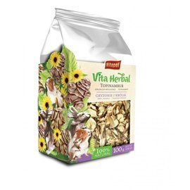 Vitapol Vita Herbal Treat for Rodents and Rabbits: Jerusalem Artichoke, 100 g