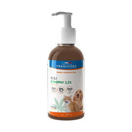 Francodex CBD Hemp Oil 2.5% for Dogs and Cats, 10 ml