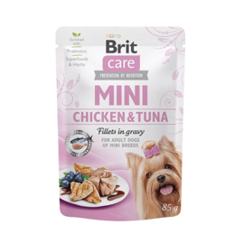 Brit Care Dog Mini Chicken with Tuna Dog Food, 85g