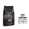 Piper Animals Dry Dog Food with Lamb, 12 kg + 3 x 800 g Set Dolina Noteci, Premium Lamb