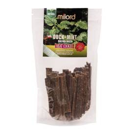 Milord Dog Treats: Duck with Mint, Stripes, 70 g