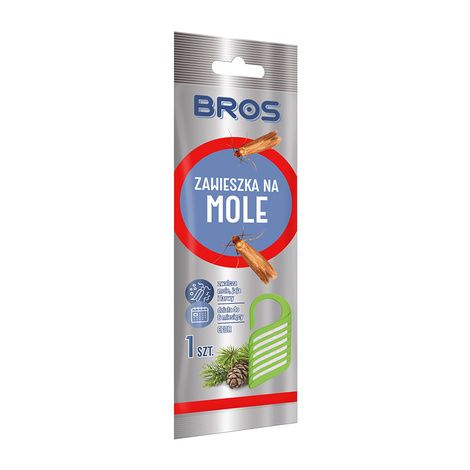 Bros Cedar Clothes Moth Repellent Hanger, 1 pc.