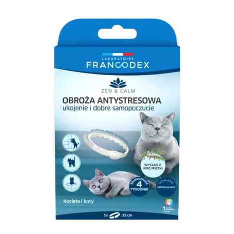 Francodex Anti-Stress Cat Collar, 35 cm