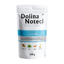 Dolina Noteci Premium Wet Dog Food, Rich in Lamb, 150 g pouch