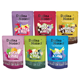 Dolina Noteci Superfood Mix Wet Dog Food, 6 x 300 g