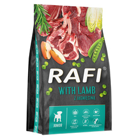 Rafi Junior Dry Dog Food with Lamb, 10 kg bag