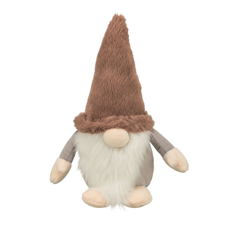 Trixie Xmas Plush Christmas Toy with Sound for Dogs: Gnome, 16 cm