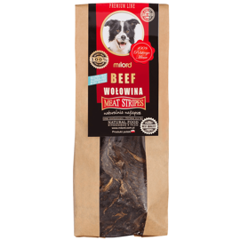 Milord Dog Treats, Beef Strips, 150 g