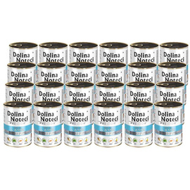 Dolina Noteci Premium Wet Dog Food, Rich in Lamb, 24 x 400 g Pack
