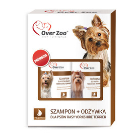 Over Zoo Yorkshire Terrier Dog Care Set: Shampoo 250 ml + Conditioner 240 ml