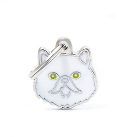 Engraved ID Tag for a Persian Cat