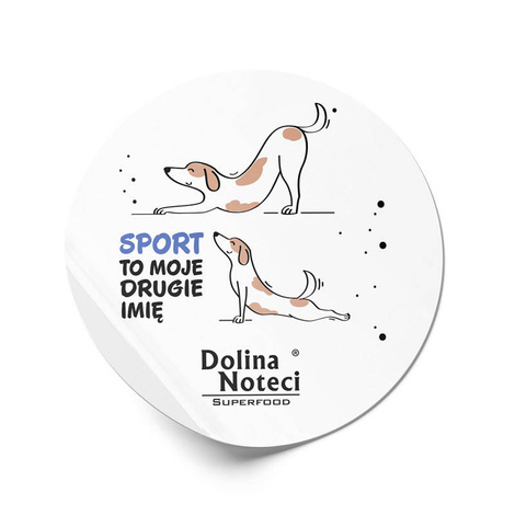 Dolina Noteci "Sport Is My Middle Name" Sticker