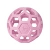 JW Pet Hol-ee Roller Openwork Dog Toy Ball, Pink, Medium, 11.5 cm