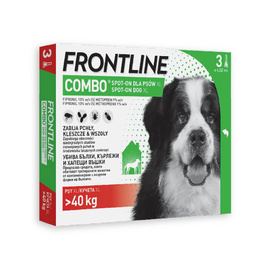 Frontline Combo Spot-on Spot-on Solution for Dogs XL (3 pipettes, 4.02 ml) against fleas and ticks