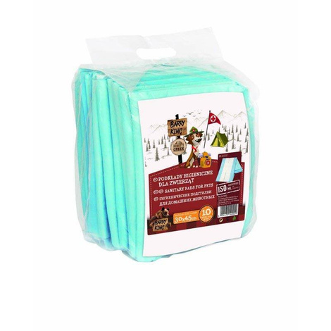 Barry King Dog or Cat Hygiene Pads, 30 x 45 cm, 10 pieces