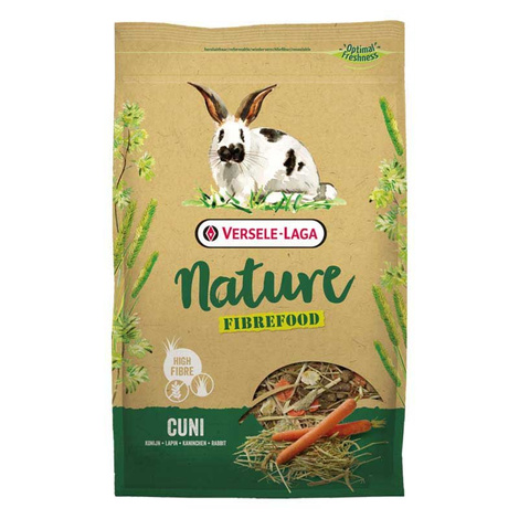 Versele Laga Cuni Nature Fibrefood Food for Miniature Rabbits, 2.75 kg