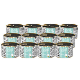 Natural Taste Niewąska Gąska Wet Cat Food – Goose Flavor, 12-pack (185 g each)