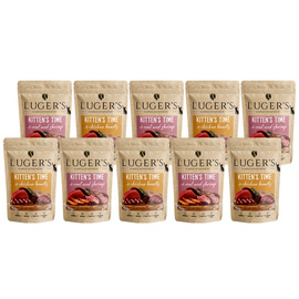 Luger’s Kitten’s Time Wet Cat Food for Kittens, Assorted Flavors, 10 x 85 g Pack