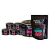 Dolina Noteci Premium Wet Cat Food with Turkey Breast Fillet, 12-pack (185 g each) + a free 85 g serving of tuna
