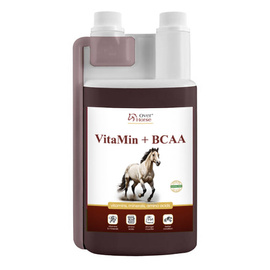 Over Horse Horse VitaMin + BCAA Vitamin and Mineral Blend for Horses, 1 L